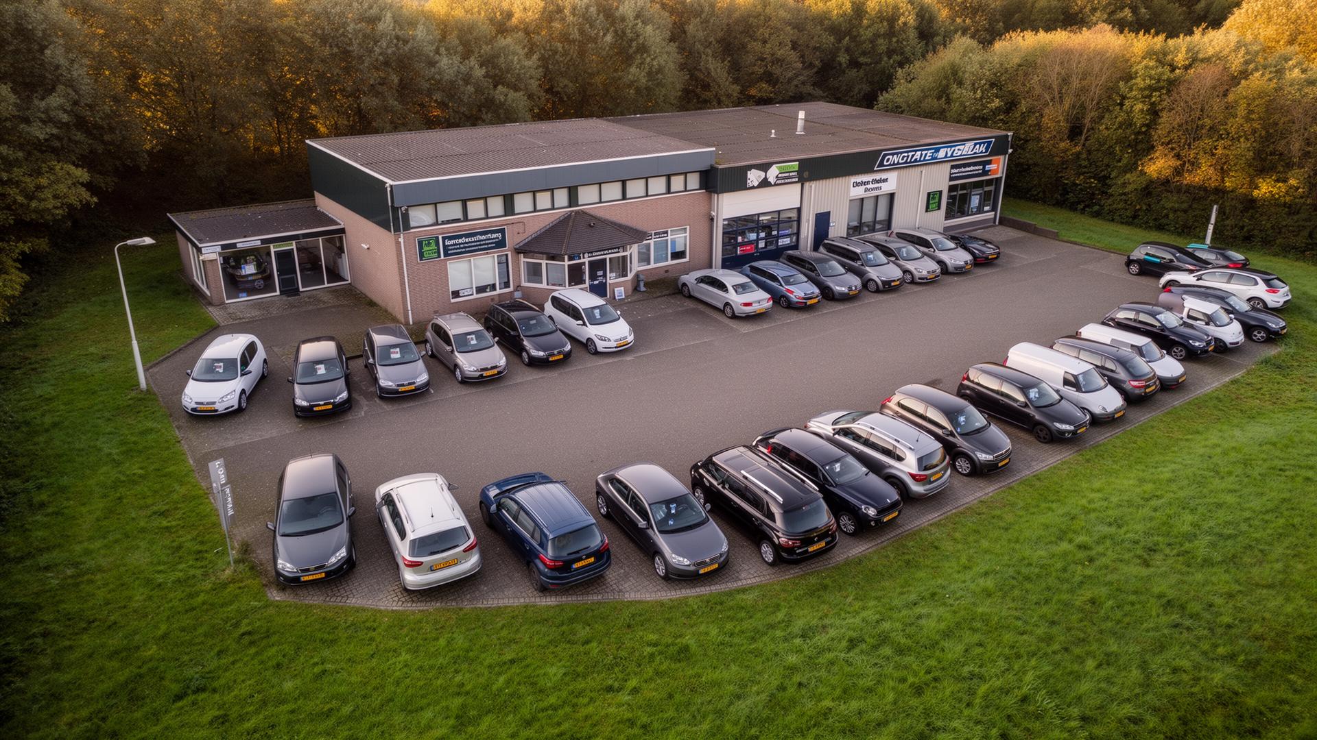 Auto's klaar voor inkoop en taxatie